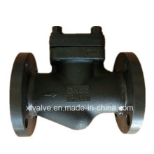 Forged Carbon Steel A105 Flange Connection End Lift Check Valve